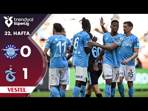 Adana Demirspor Trabzonspor golovi 19.04.2025