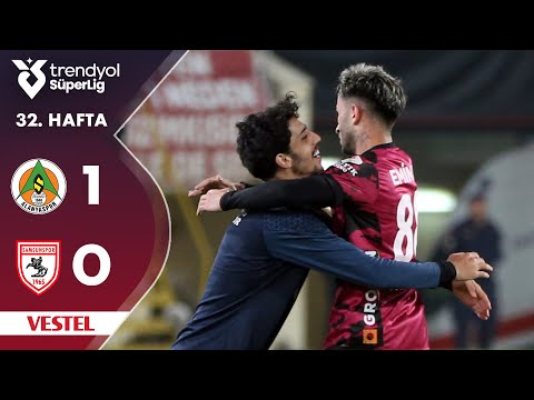 Alanyaspor Samsunspor golovi 21.04.2025