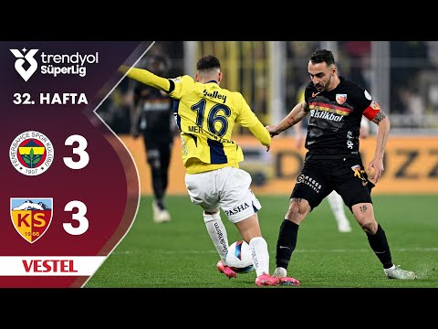 Fenerbahce Kayserispor golovi 20.04.2025